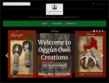 Tablet Screenshot of oggunowocreations.com
